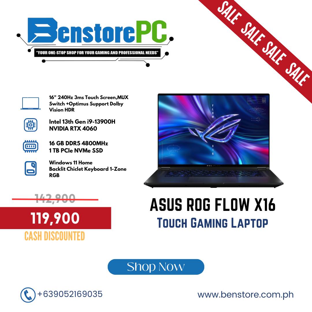 BenStore - ASUS ROG FLOW X16 GV601VV 16
