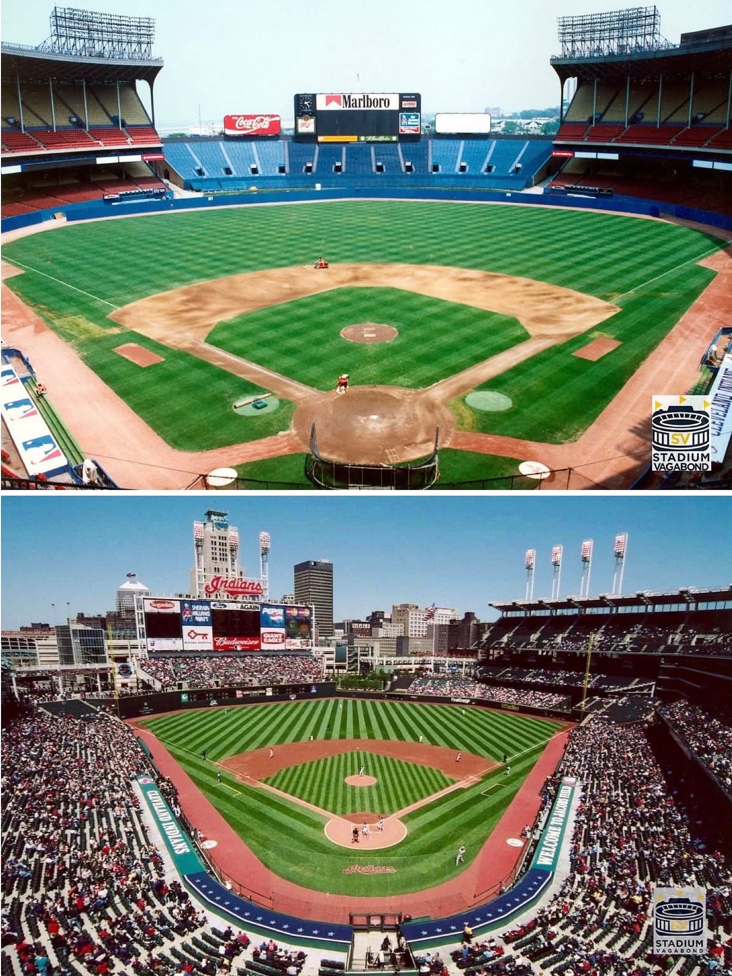 Stadium - 🏟️ Cleveland Municipal Stadium — 1932–1993 • Capacity: 74,438 ...