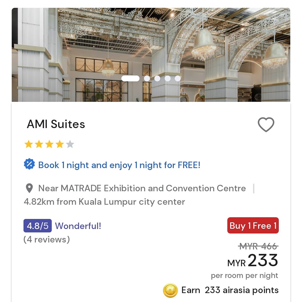 #airasia Hotel Buy 1 Free 1... - 杞飛站 Cheap Flights Station