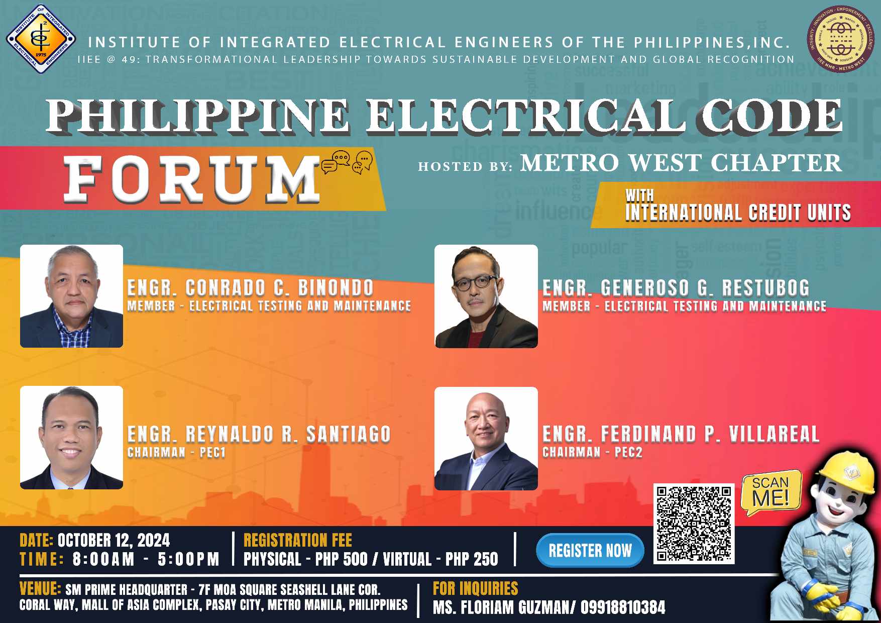 Seminar Alert! All IIEE Chapters, and all individuals of any profession ...