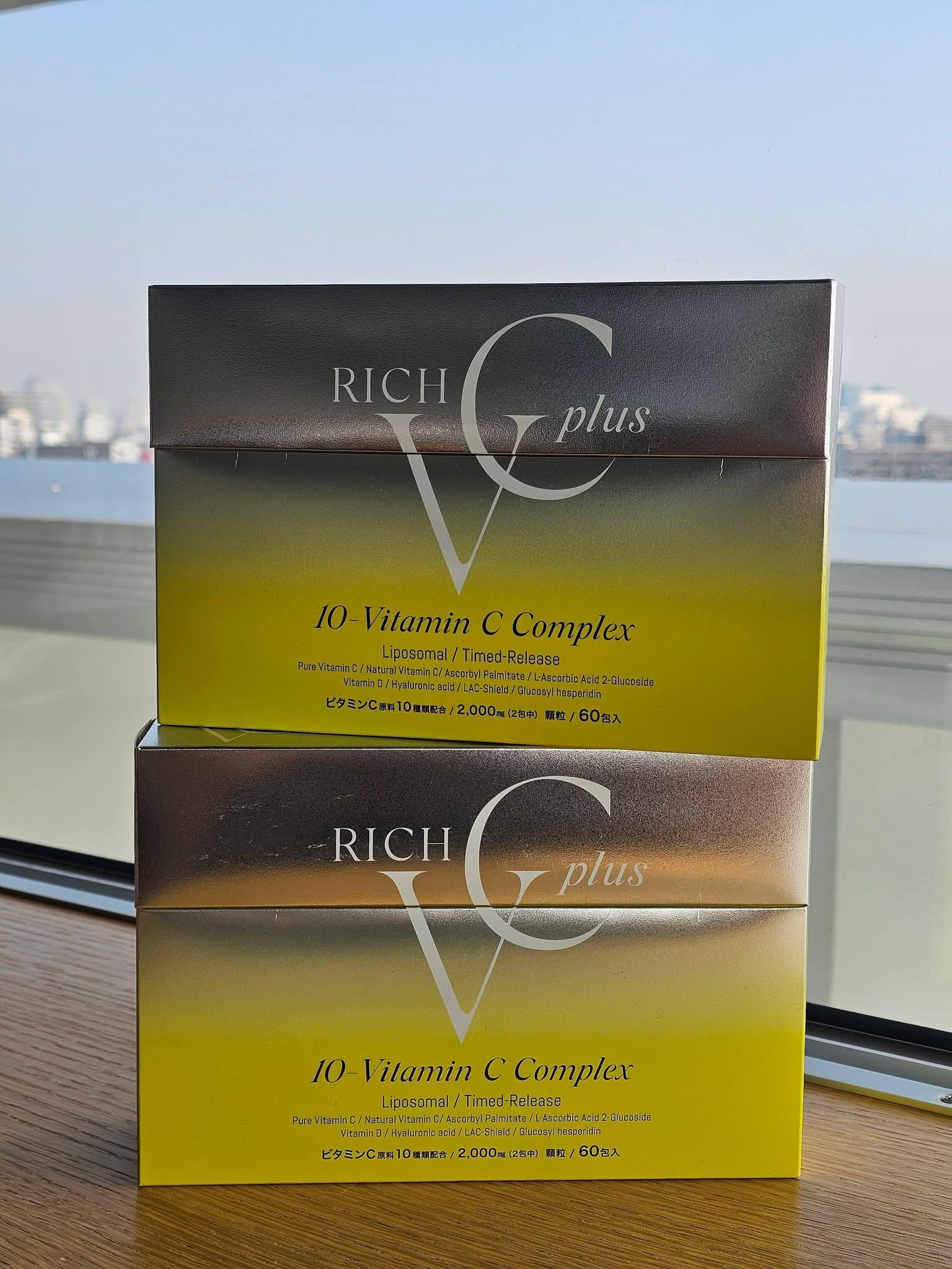 MakLon - พร้อมส่ง​ 2,850 บาท RICH VC plus – 10-Vitamin C Complex 