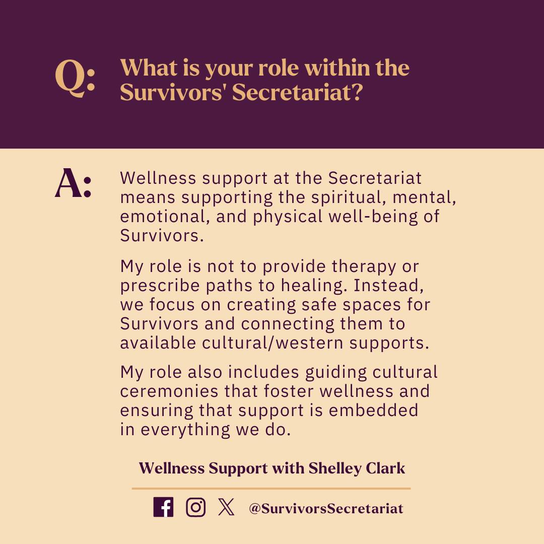 Survivors' Secretariat | Brantford ON