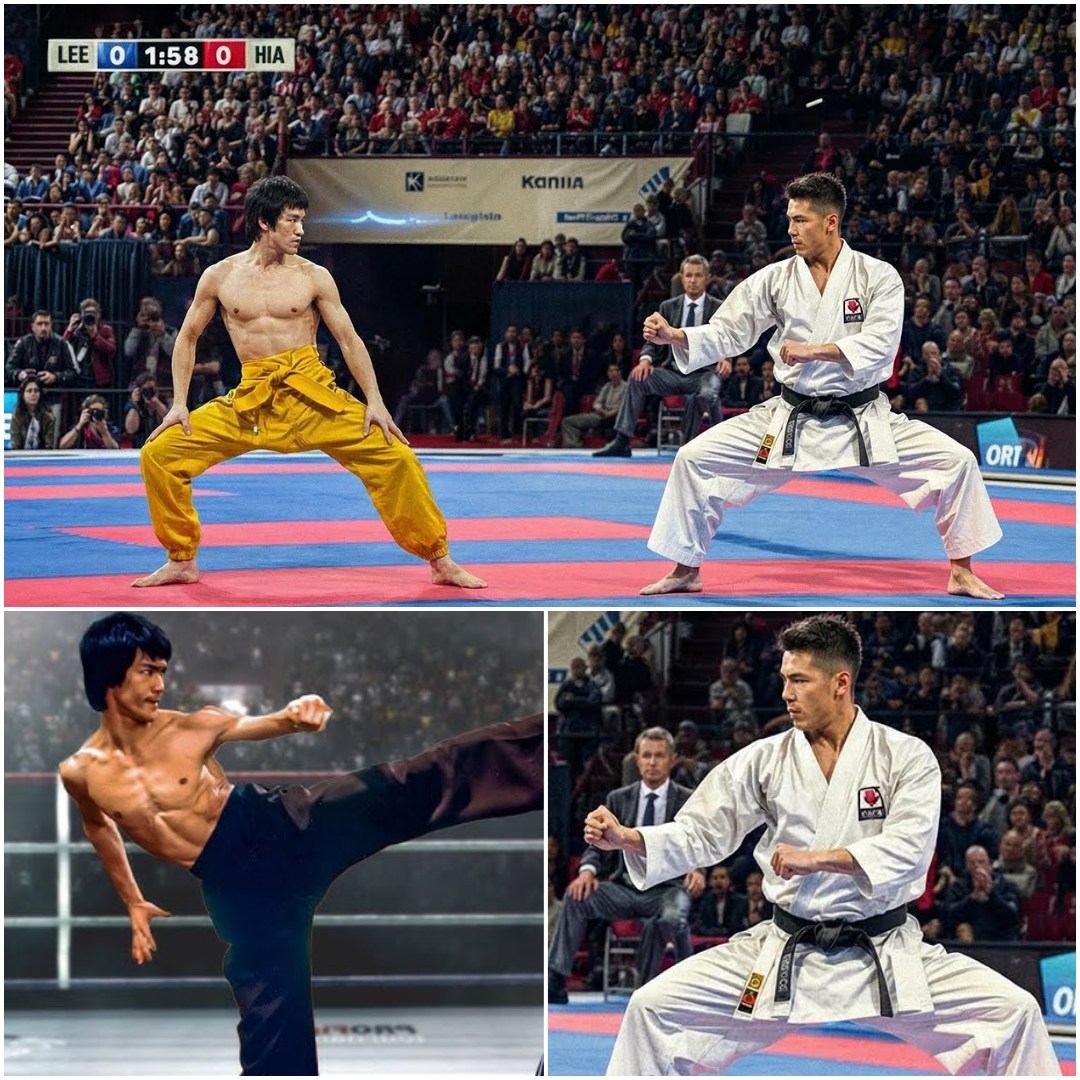 The Lost - RARE Footage of Bruce Lee Sparring at a Karate Championship ...
