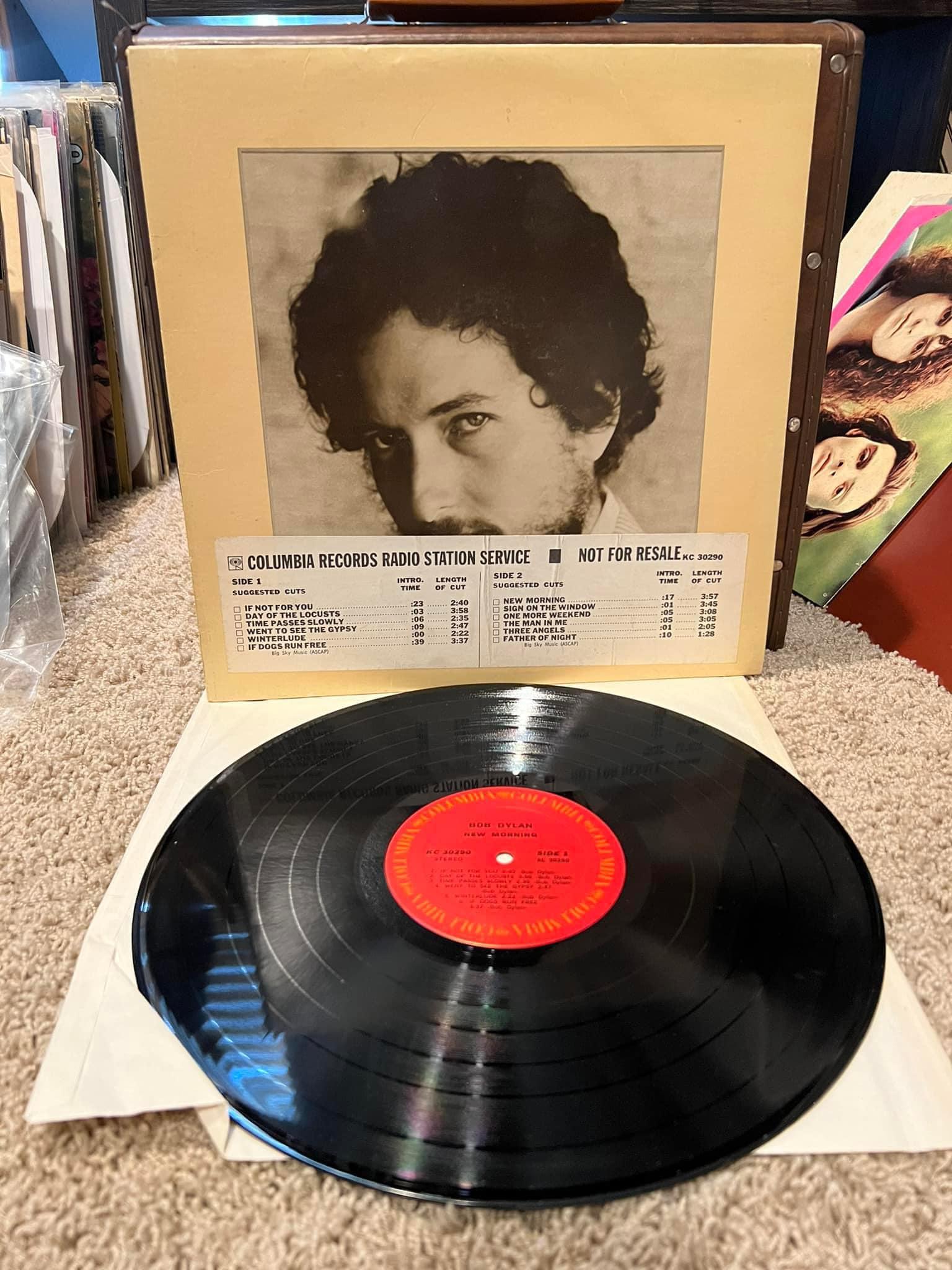 BOB DYLAN Spring 2000 Tour 5 Gold Discs