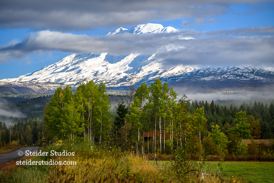 Steider Studios - The SW face of Mt Adams as the clouds... | Facebook