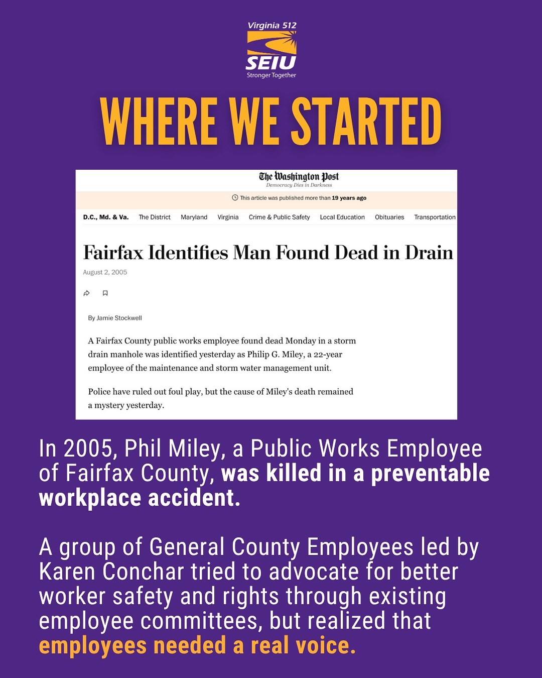 📣 Fairfax County is about to ratify... - SEIU Virginia 512 | Facebook