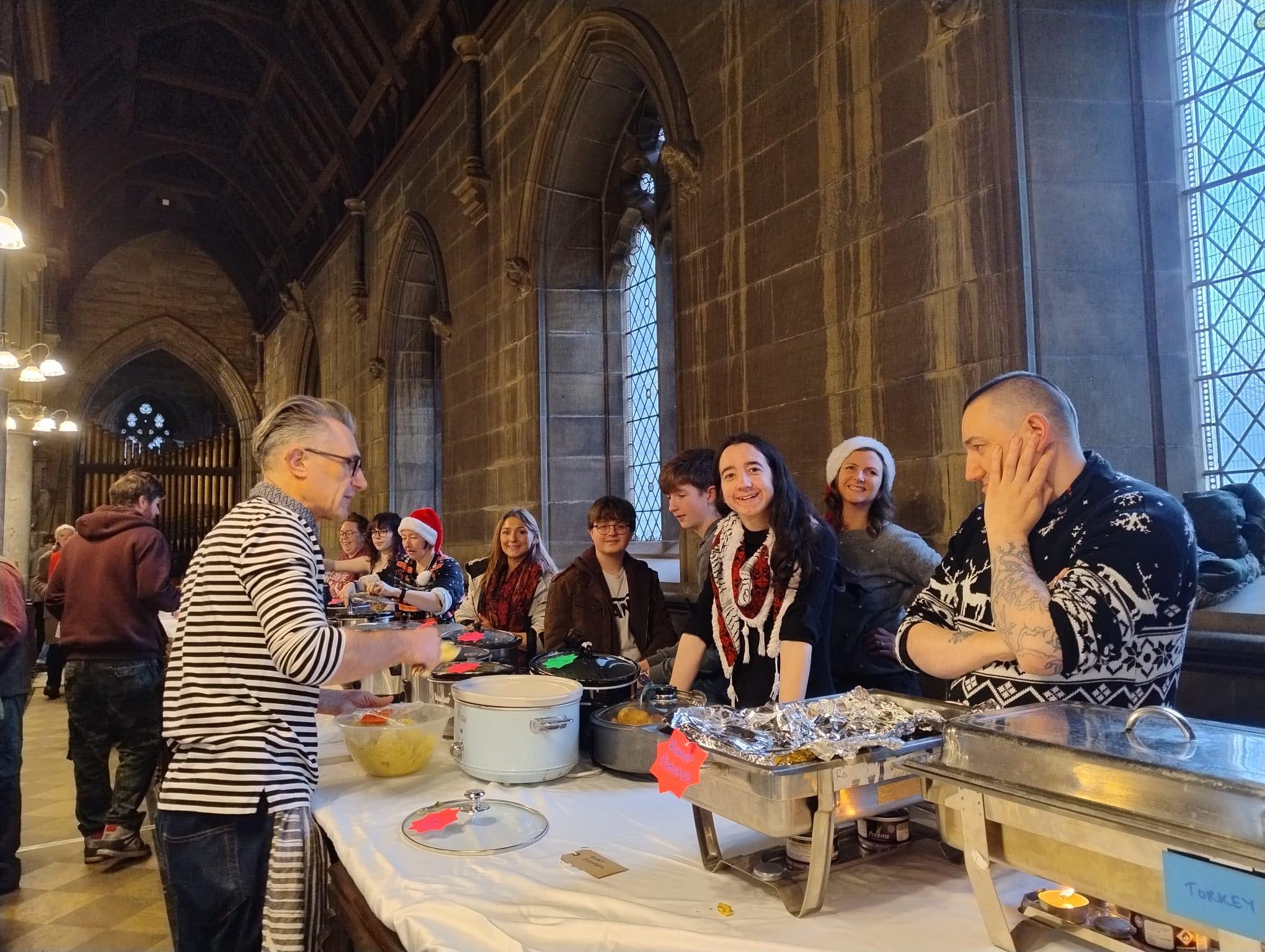 Christmas Dinner at Todmorden Unitarian Church - Volunteers & Donations ...