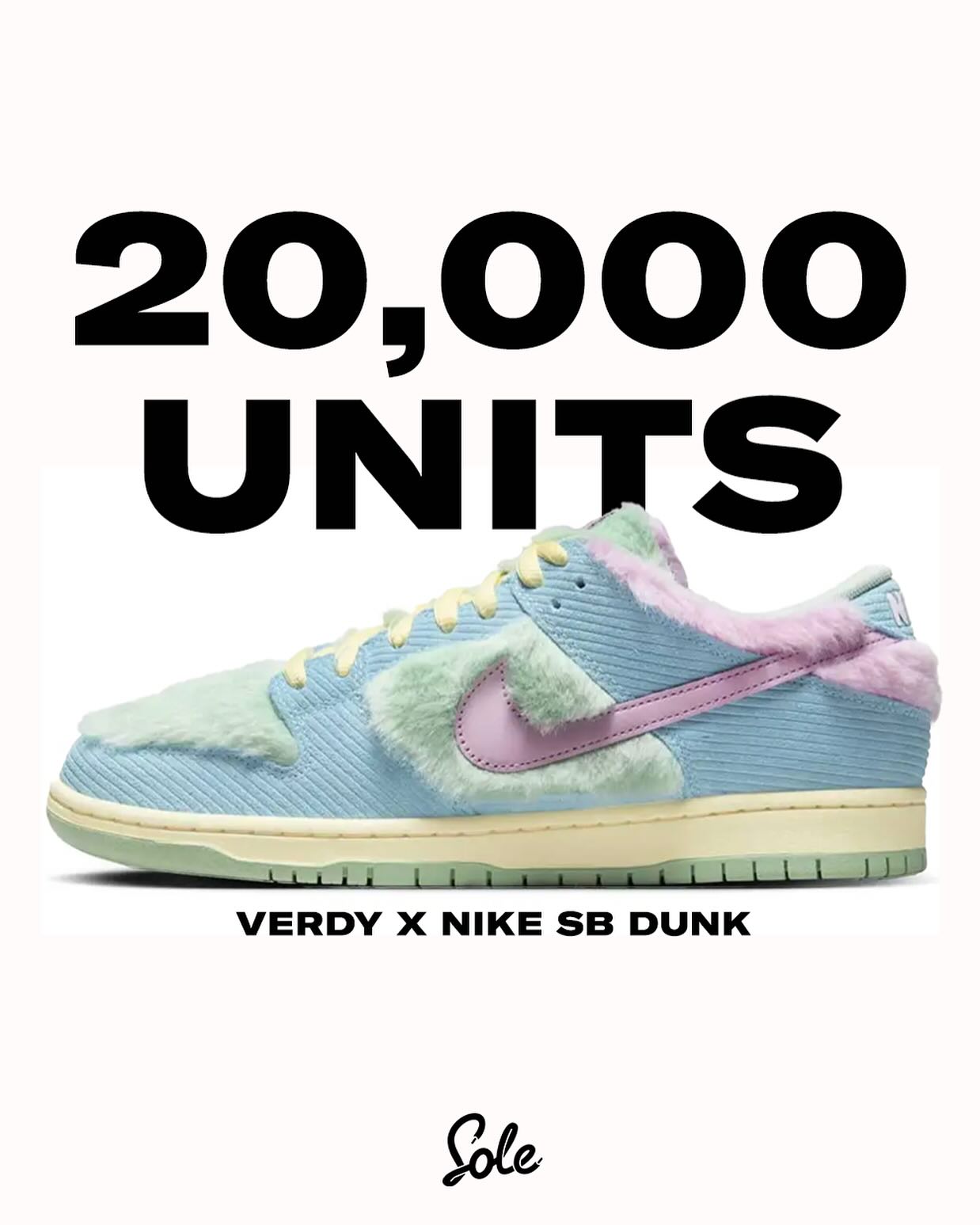 The Nike SB Dunk x Verdy won't be an easy cop! ☠️ Rumoured to