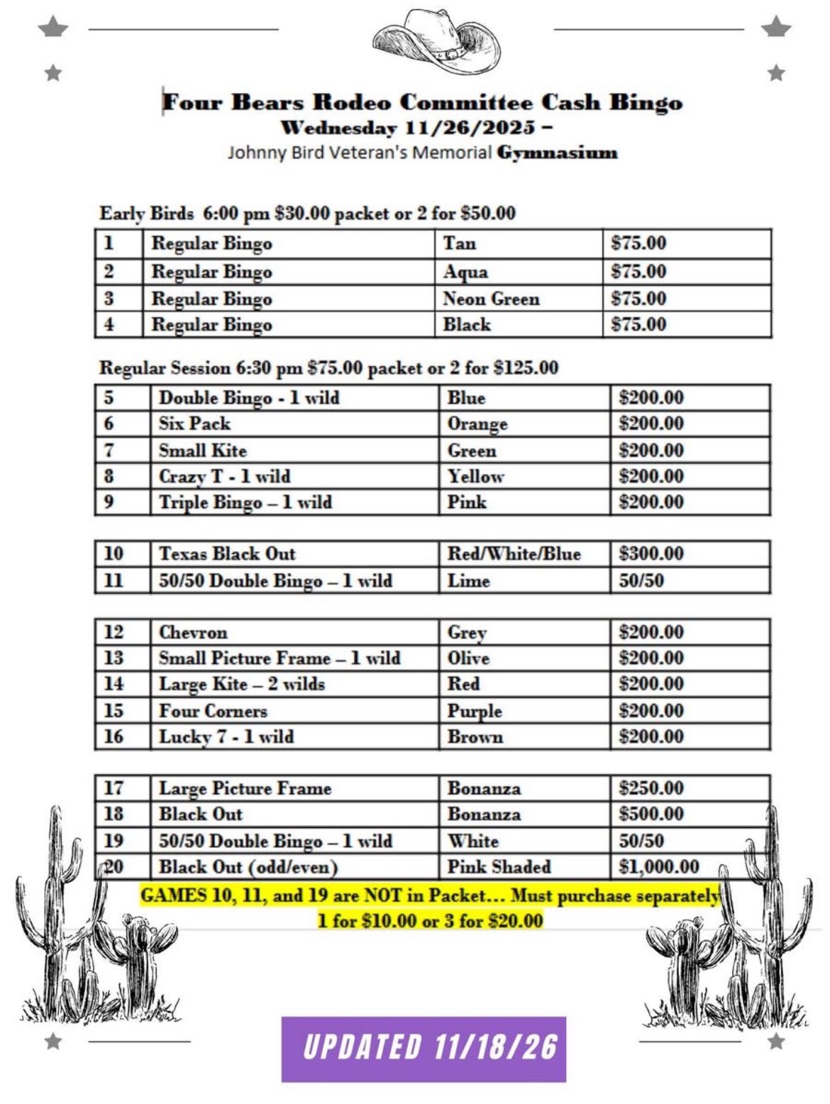 Four Bears Rodeo Committee