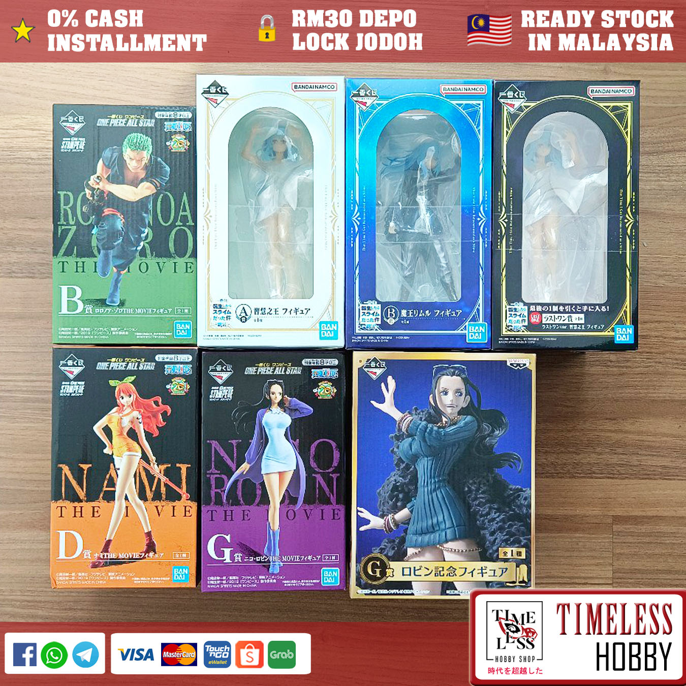 🔥 READY STOCK DI MALAYSIA 🔥... - Timeless Hobby Figure Shop | Facebook