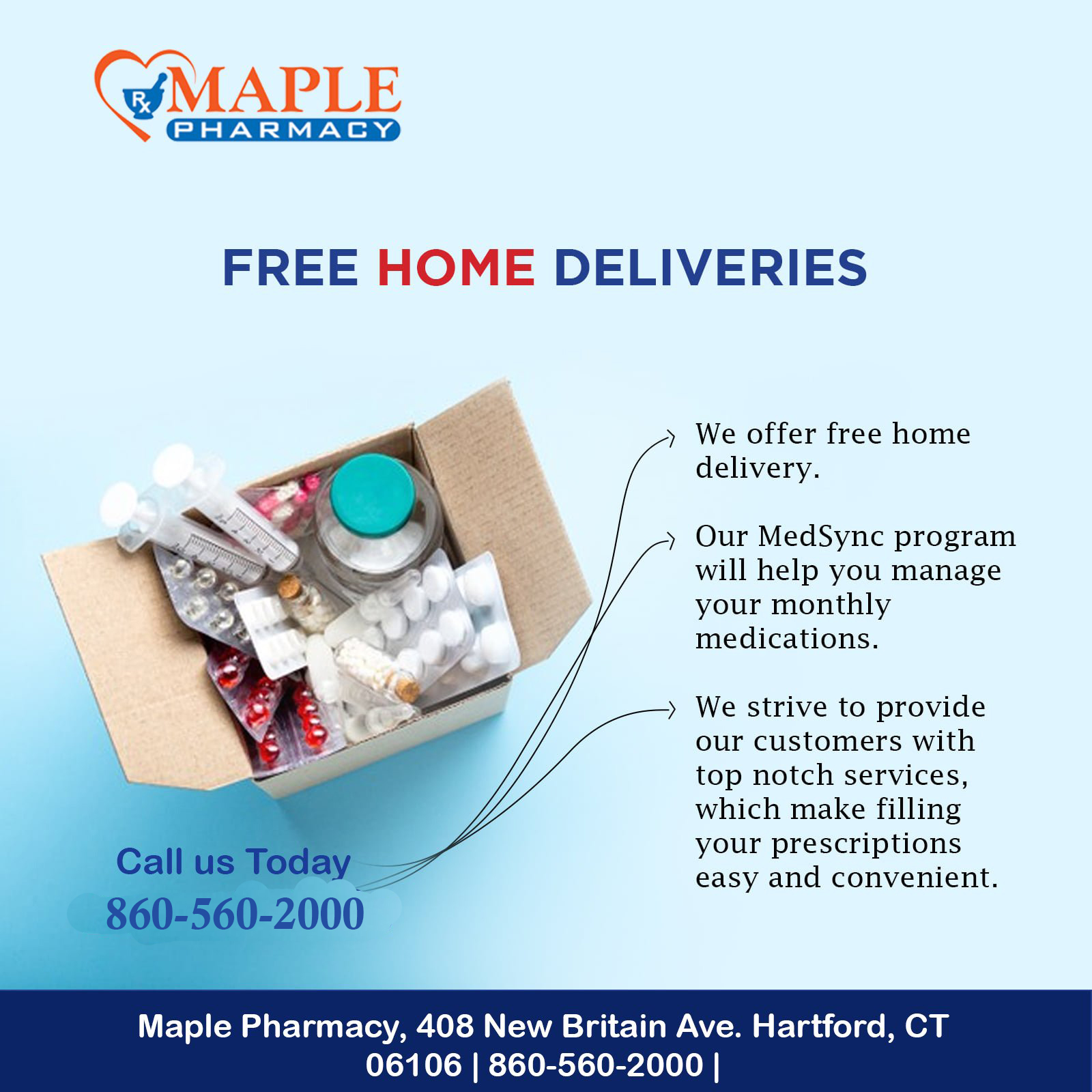 Maple Pharmacy | Hartford CT