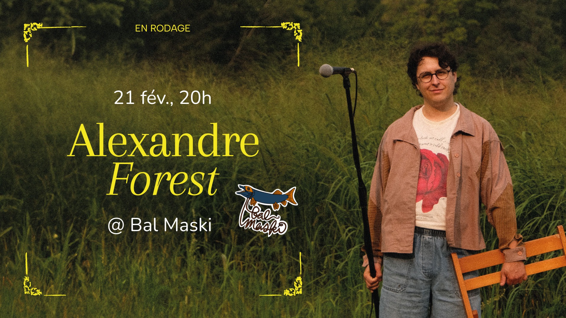 Bal Maski - Café Coop | Saint-Gabriel QC