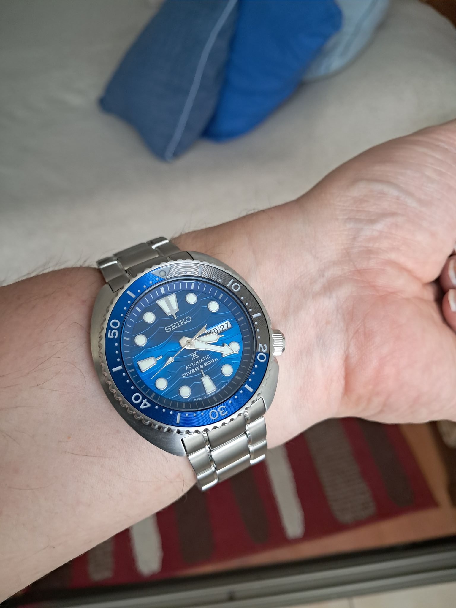 Seiko Turtle Save the Ocean prospex SRPD21 Special Edition Explore 