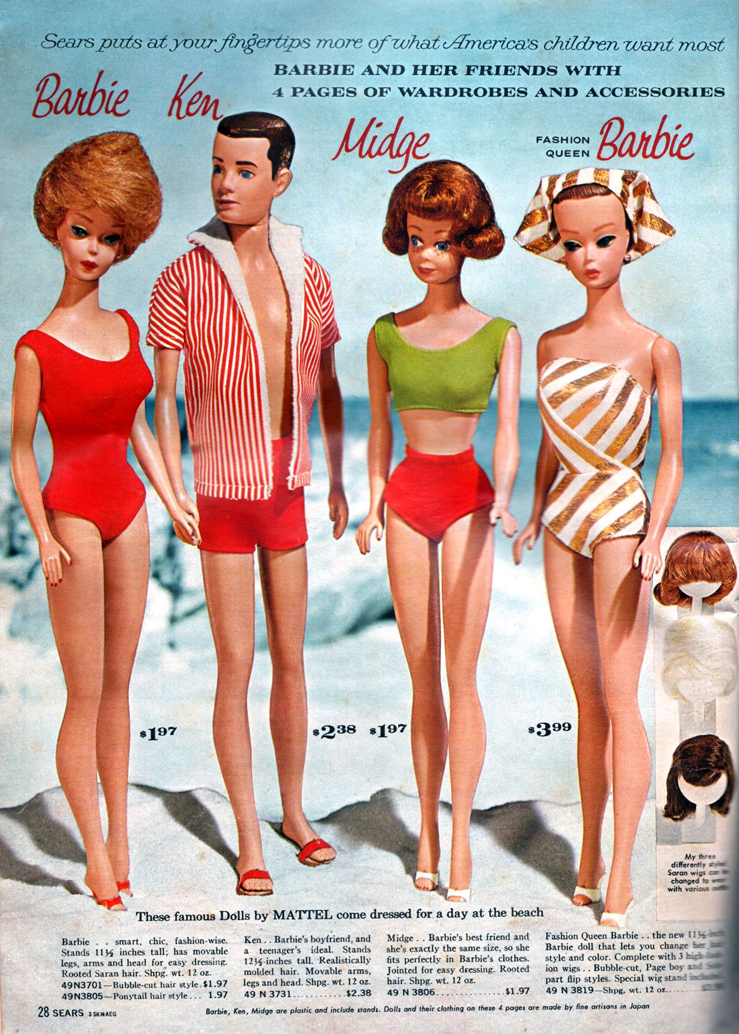 1976 Barbie pages from the Sears Catalogue. What did you have??