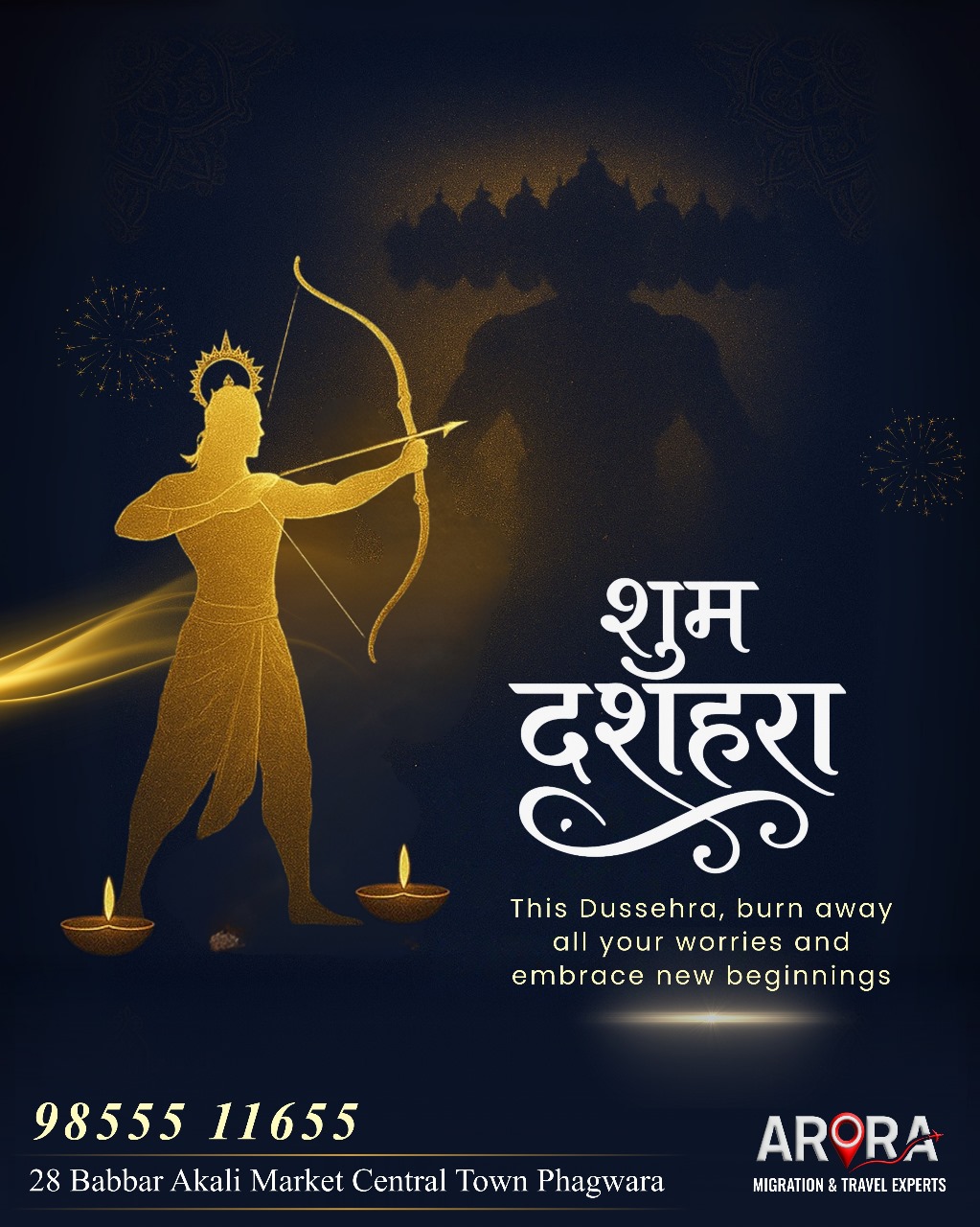 Arora - 🪔 Shubh Dussehra! 🏹 May this Dussehra burn away all your ...