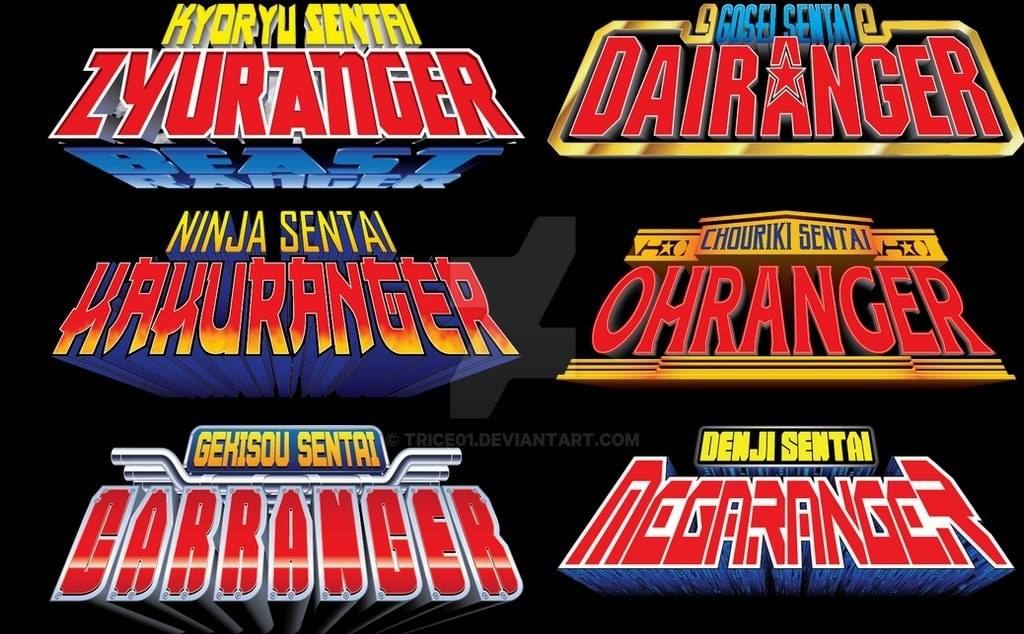 Así se verían los logos originales... - Sentai Ranger Cosplay | Facebook