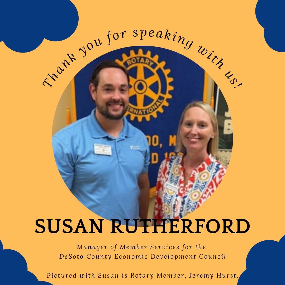 Thank You to Our Guest Speaker! ... - Hernando Rotary Club | Facebook