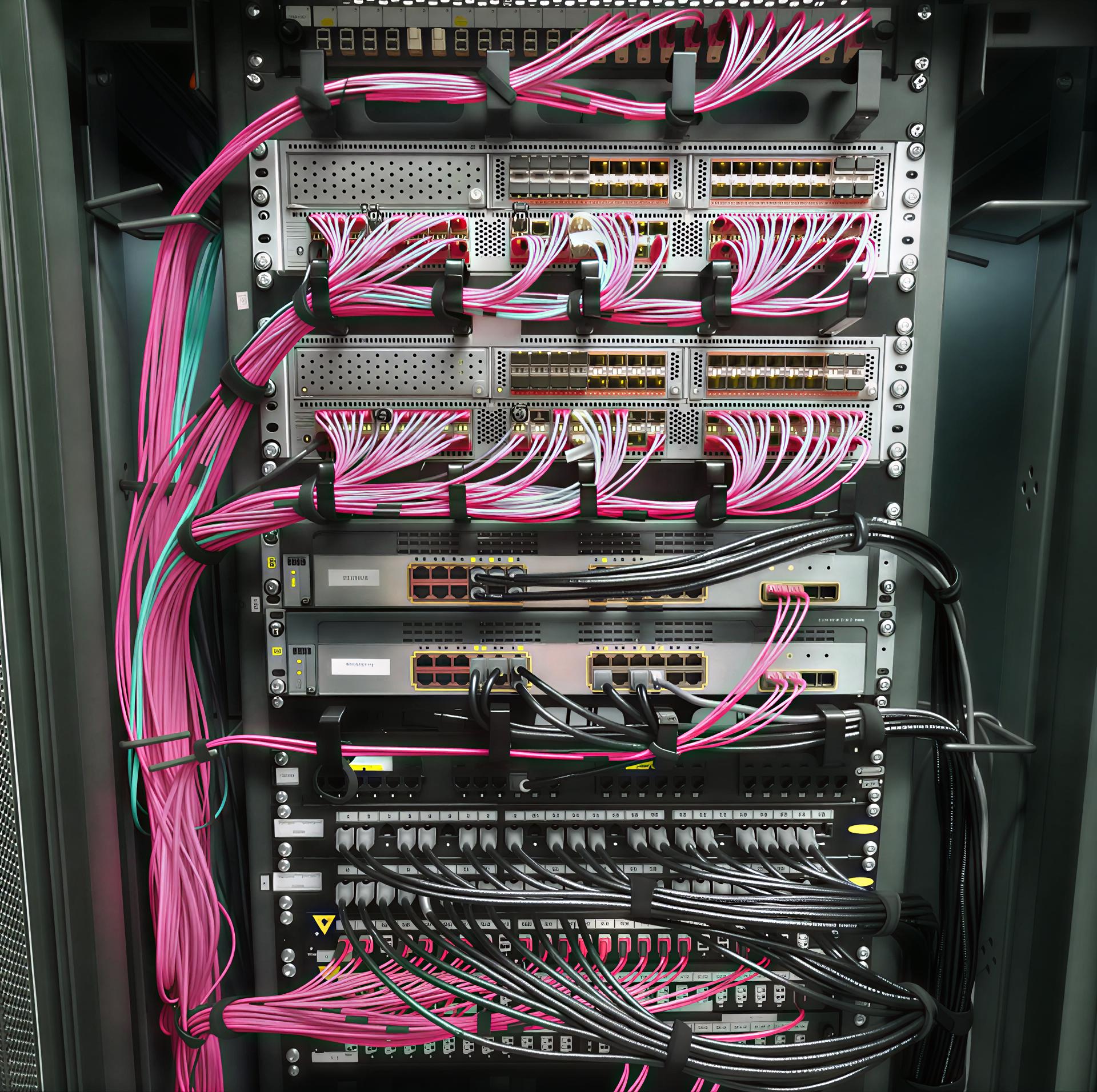 Networks - Awesome Rack and Cabling ! Follow & Subscribe : Networks ...