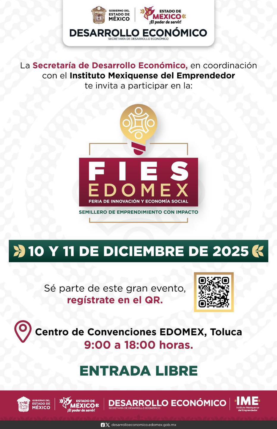 Centro - ¡Te invitamos a la FIES EDOMEX 2025! La Feria de Innovación y ...