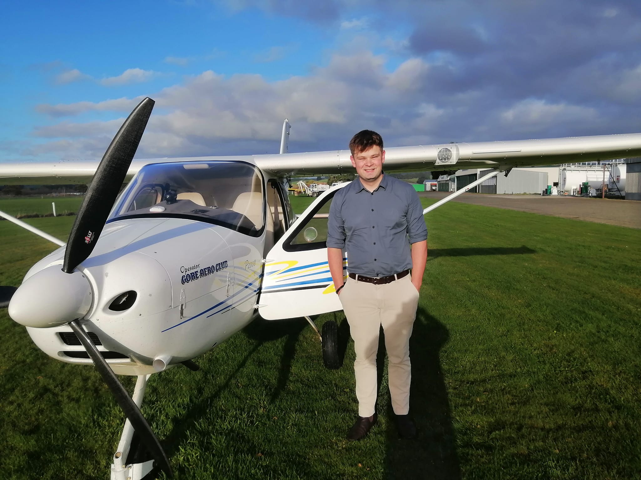 Today we welcomed Archie Cameron to... - Gore Aero Club Inc | Facebook