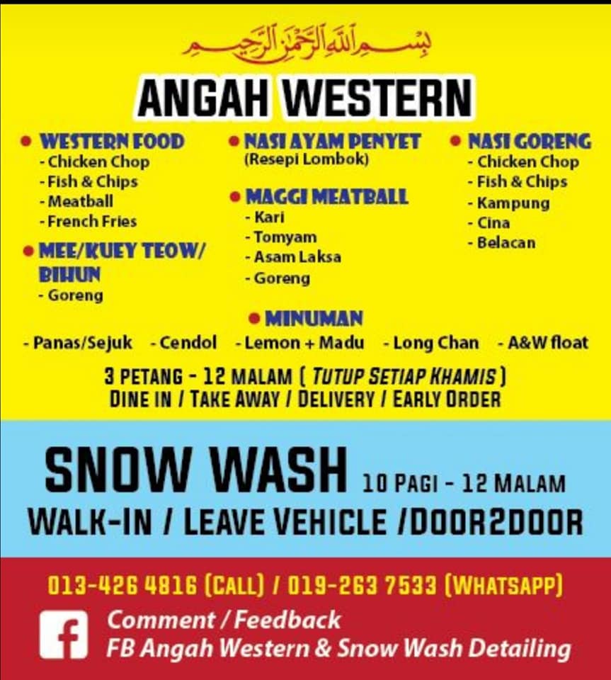 Angah Western & Snow Wash Detailing | Jasin