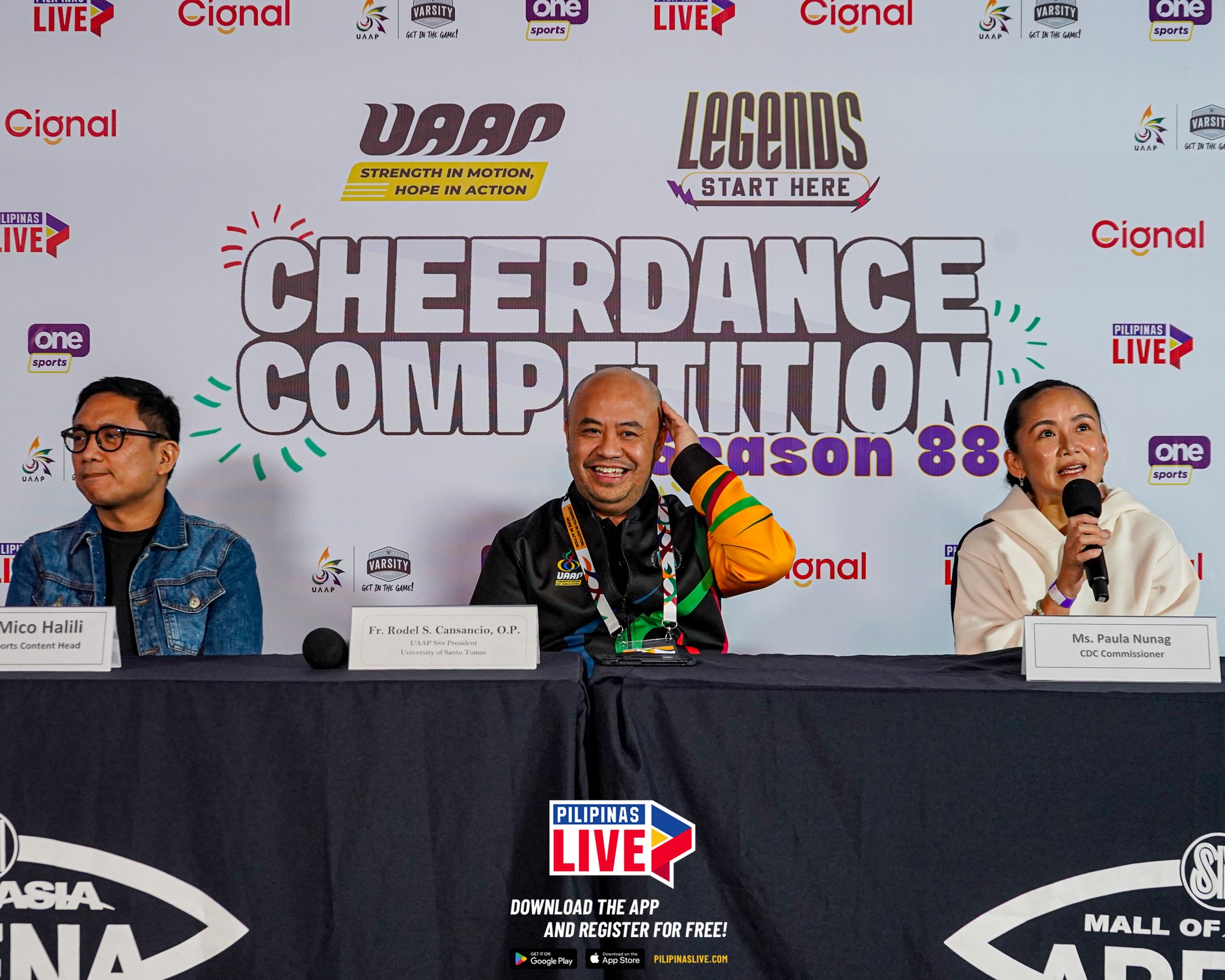 Pilipinas - CDC FEVER IS ON! UAAP teams take the spotlight at the press ...