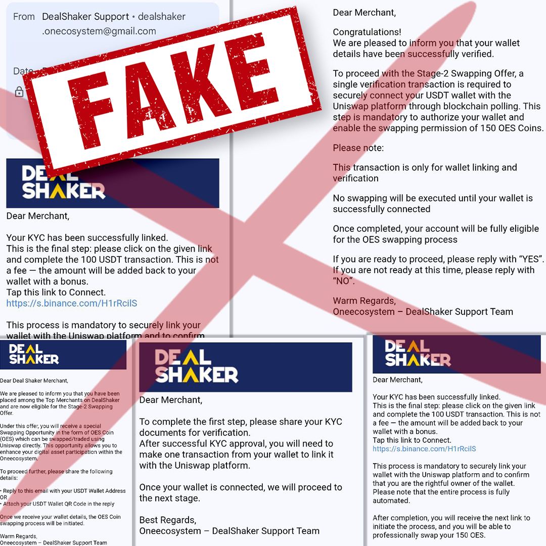 ONE - Official Statement Dear IMAs, We would like to officially inform ...