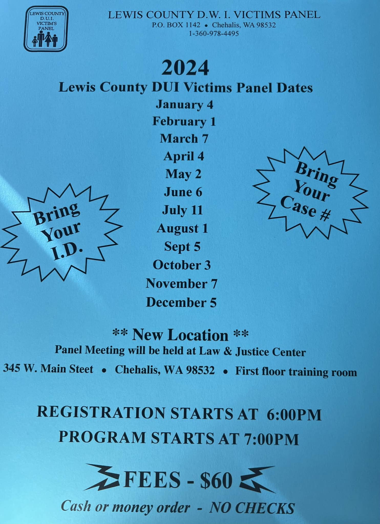 Lewis County DUI Victims Impact Panel | Chehalis WA
