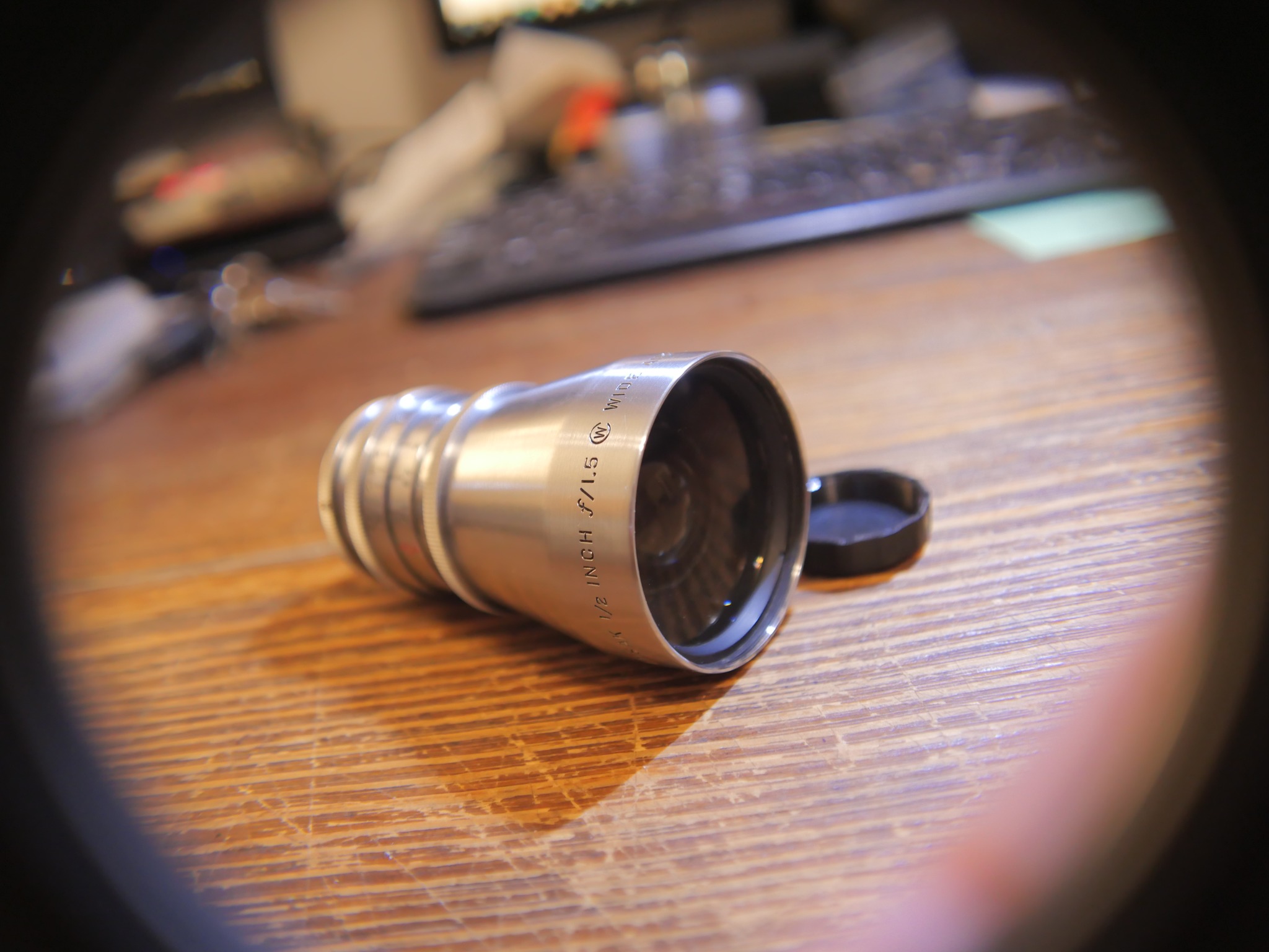 Hello. I have three copies of Wollensak Half Inch (12.5mm) F1.5 