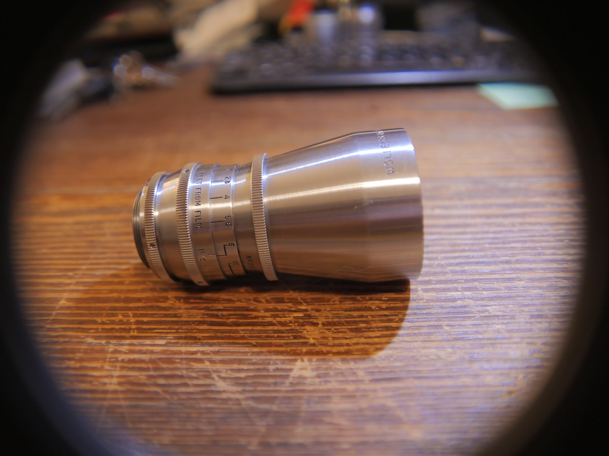 25mm f1.5 Wollensak Cine Raptar for sale
