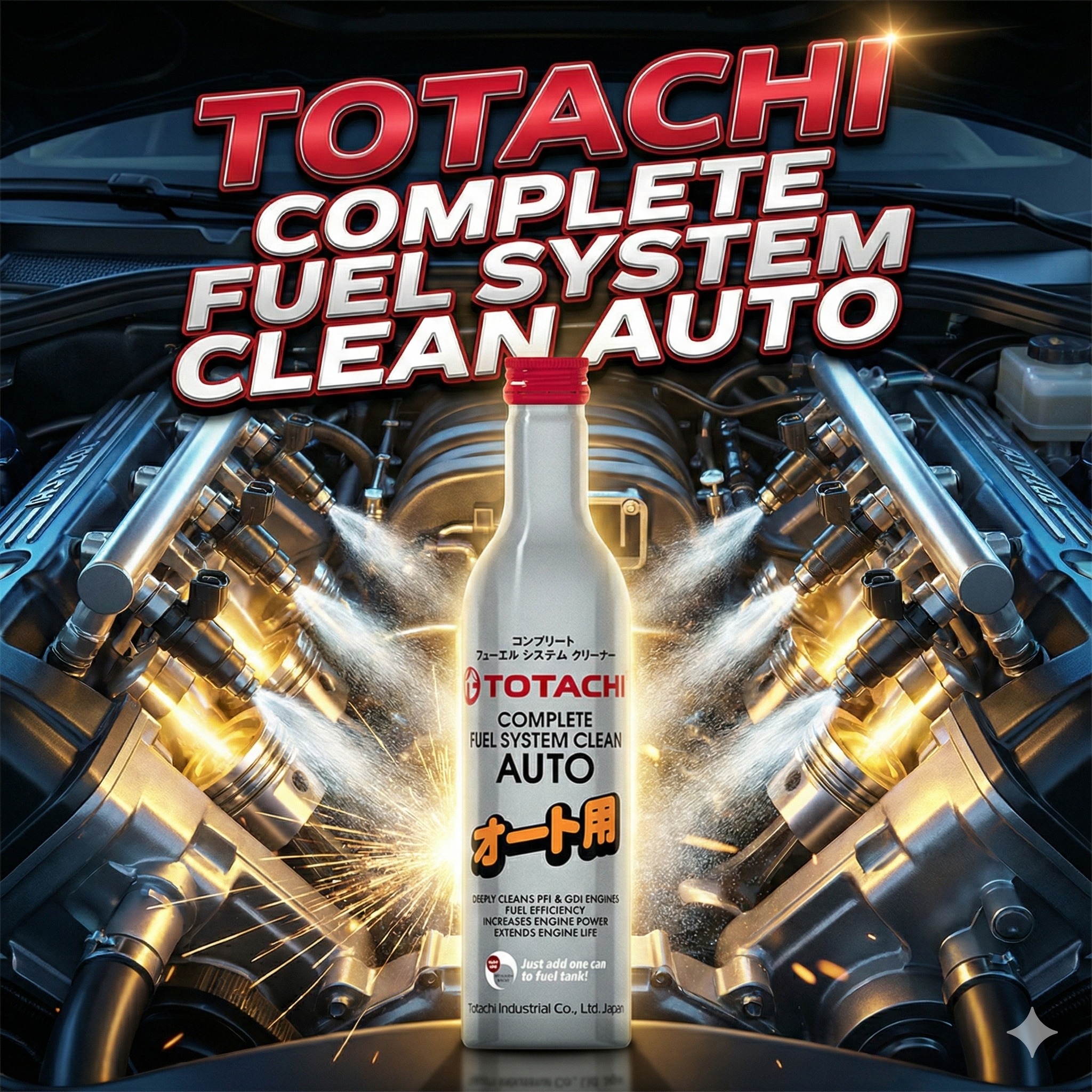 Totachi - TOTACHI #CompleteFuelSystemCleanAuto น้ำยาทำความสะอาดหัวฉีด ...