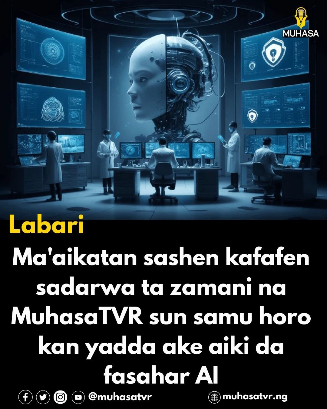 ‎A yau, Ma'aikatan sashen... - Muhasa TV & Radio - 92.3fm | Facebook