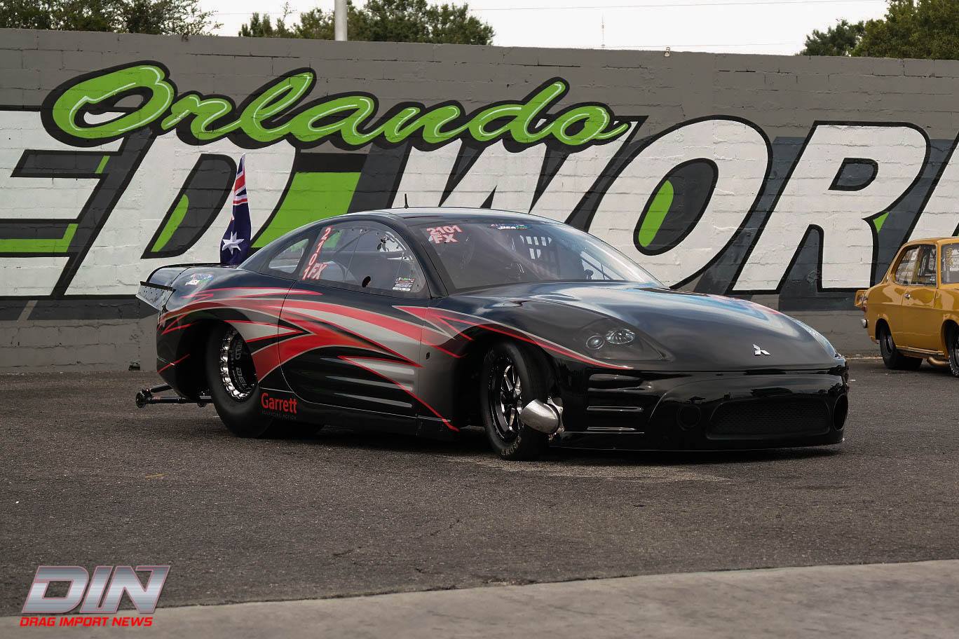 Drag - Jett Racing (Australia) 2002 Mitsubishi Eclipse - Full Chassis ...