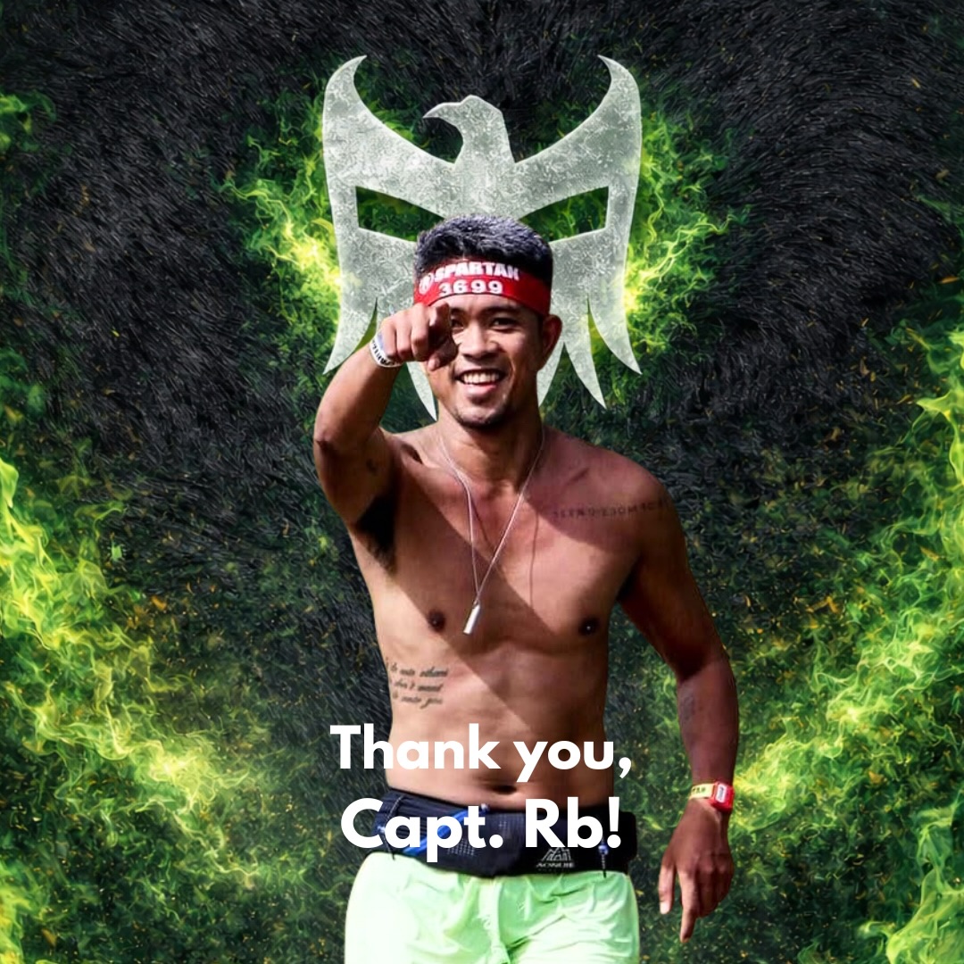 Spartan - We extend our heartfelt thanks to Team Captain RB for his ...