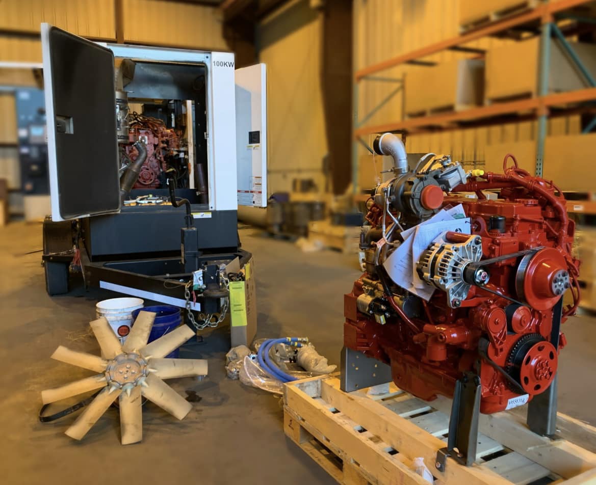 K&R - Have high engine hours? Contact us today for a Generator Swing ...