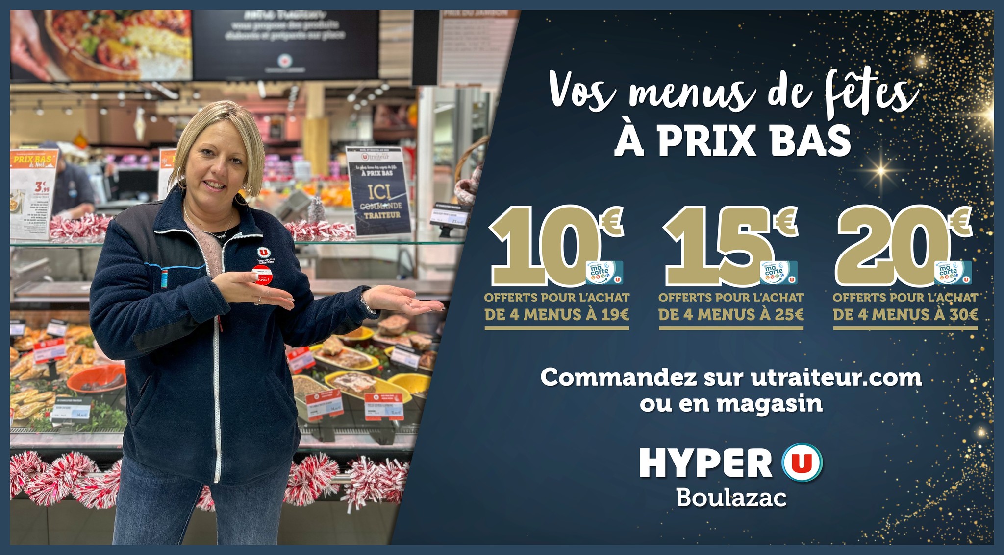 🥘🎉 [ U-TRAITEUR POUR LES FÊTES ] 🎉🍤... - Hyper U Boulazac