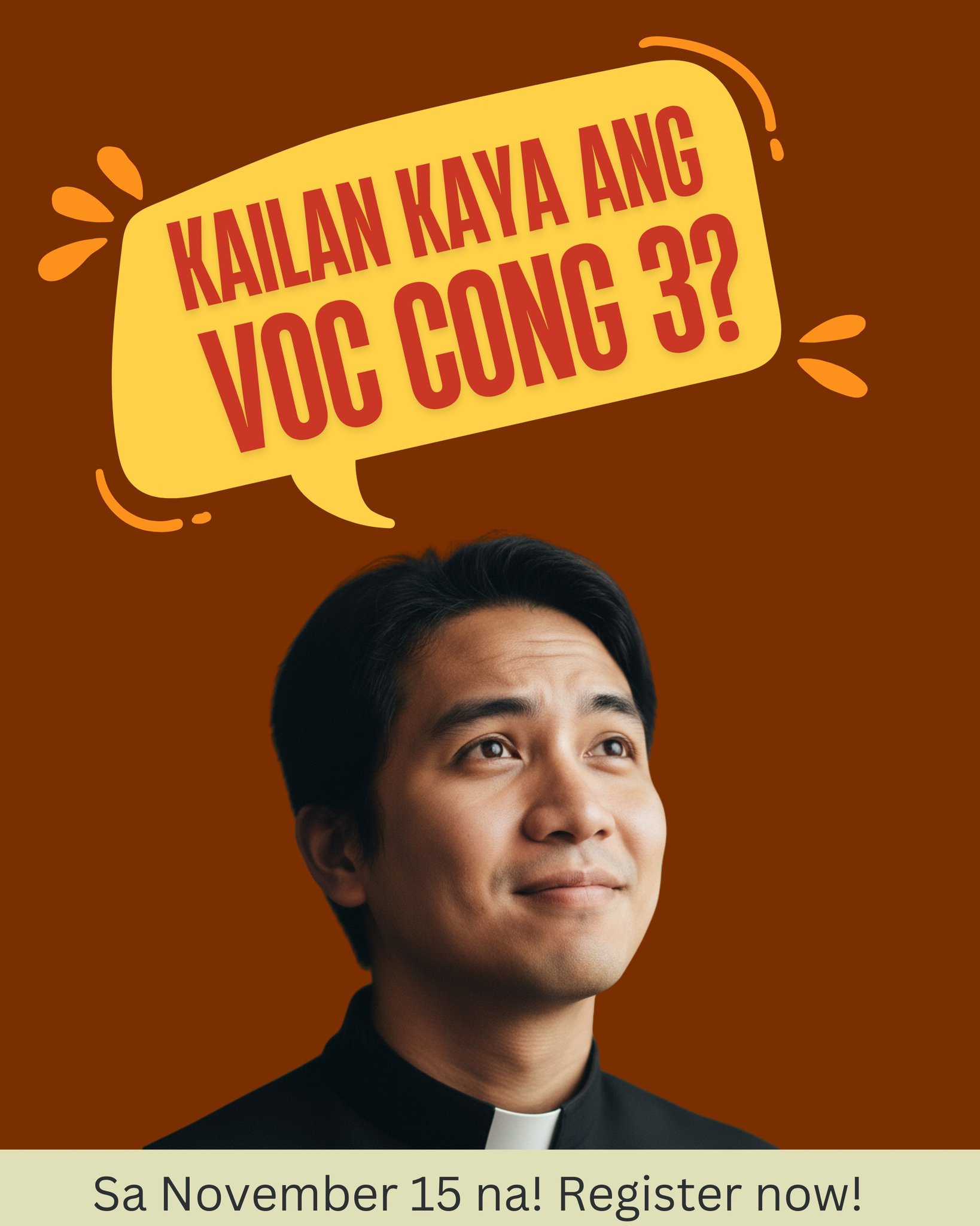 RCDU - ANNOUNCEMENT: VOCATION CONGRESS v.3 na!!! Calling all the youth ...