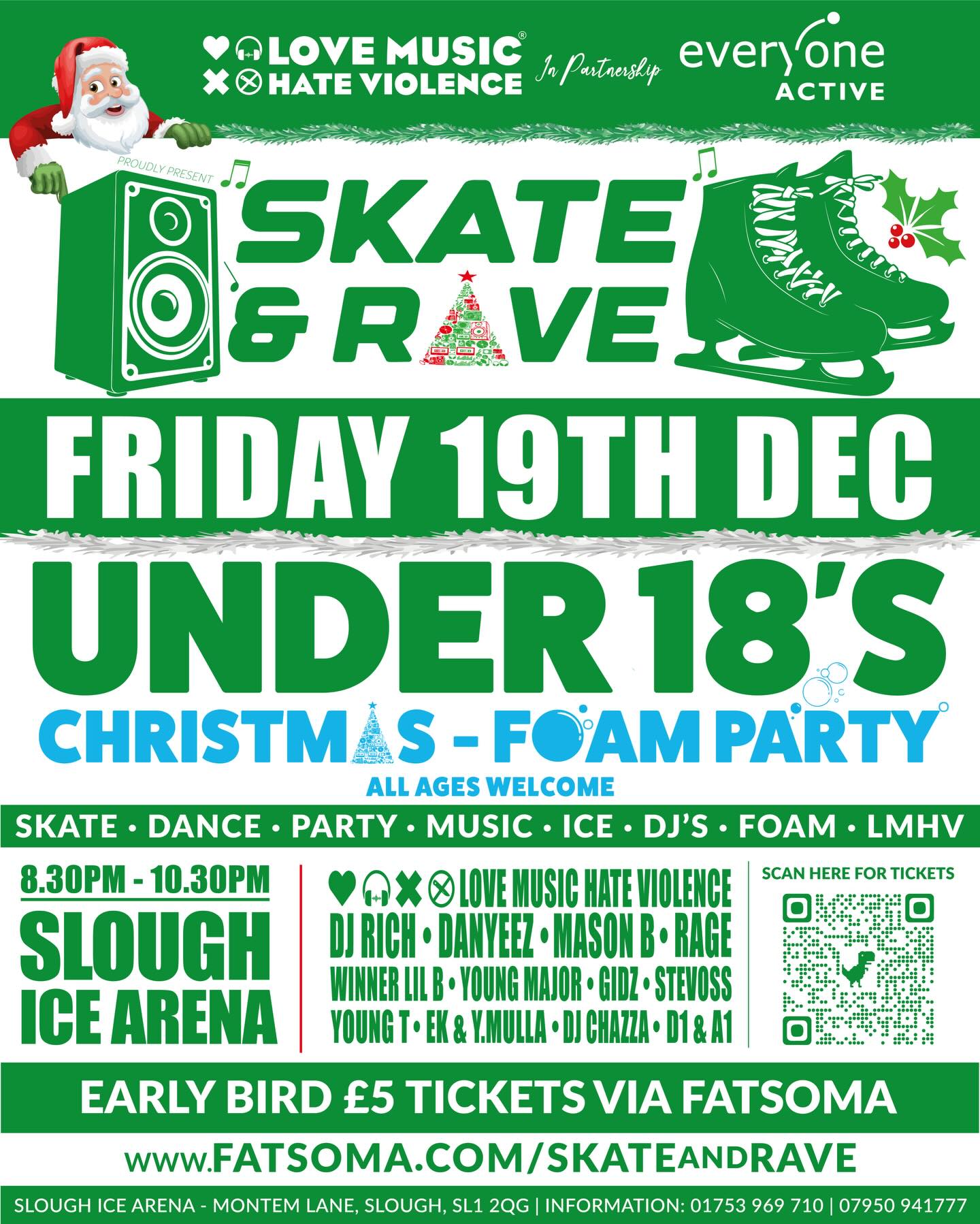 Love - TONIGHT! 🚨 ⛸️🔥 SKATE & RAVE – XMAS FOAM PARTY 🫧 FOAM • 🎧 DJS • ️ ...