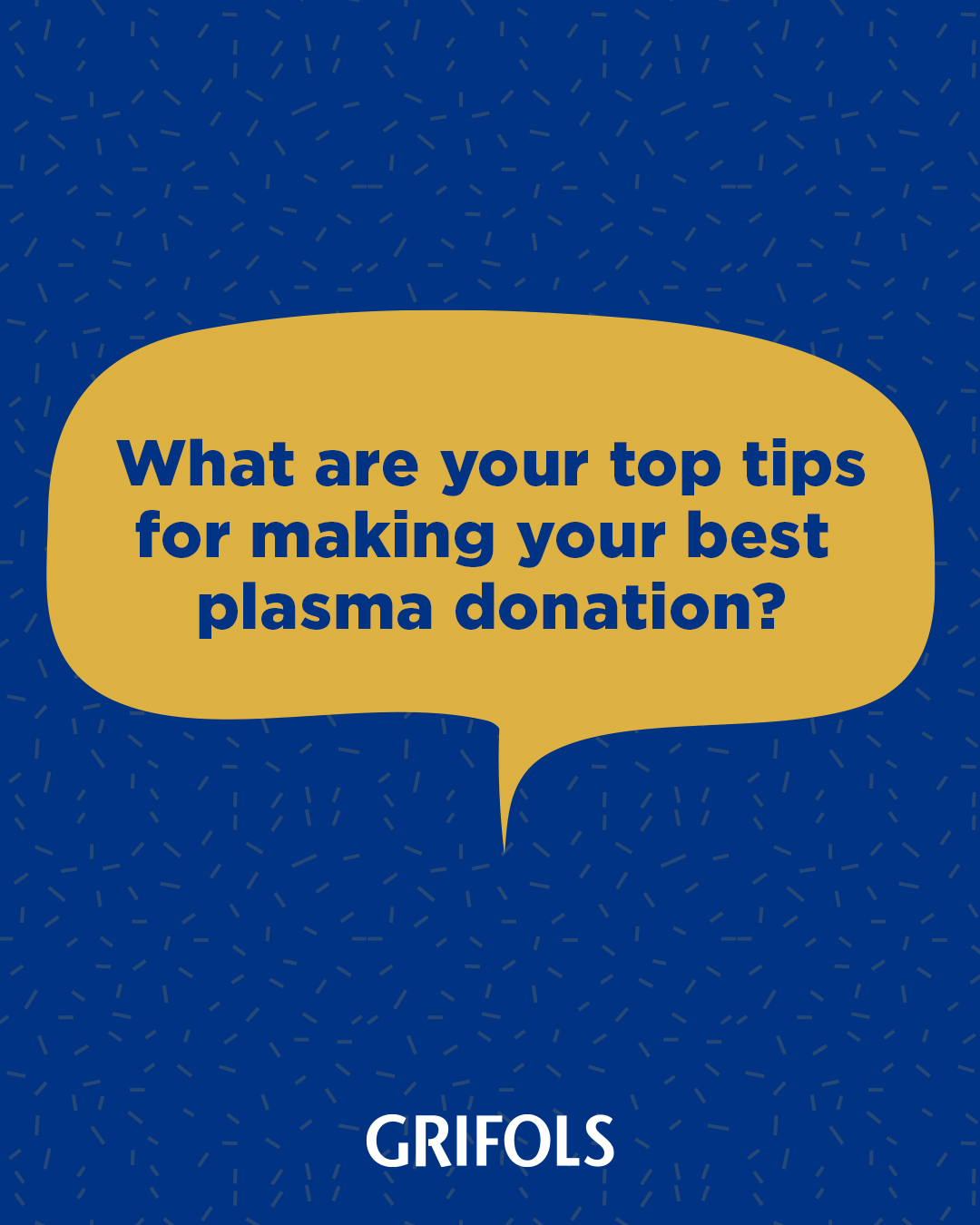 Think you know all there is to know about donating plasma? Tell us all the tips you know for making the best plasma donation. #GrifolsPlasma #PlasmaDonation #TipTuesday