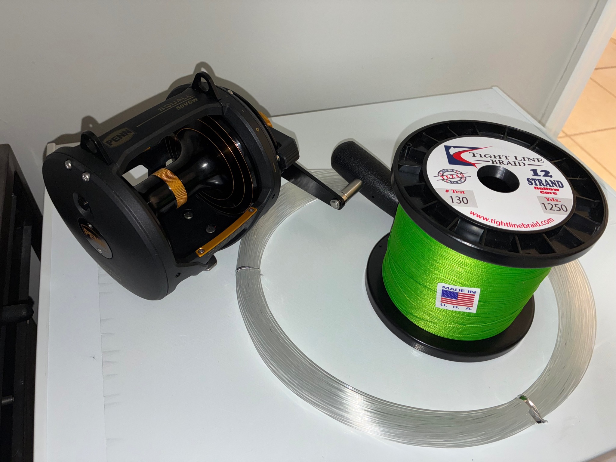double hook bulk fishing hooks Mustad Reels model:SAGLD50-2SPD kokanee and flathead cats. Abu Garcia Max SX
