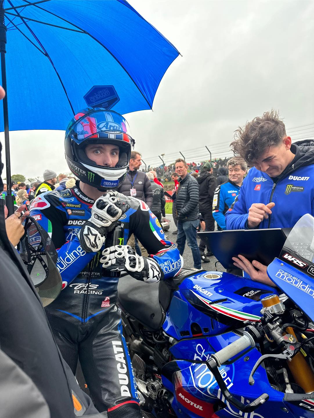 TAS Racing - A slippery end to the season for Rory with... | Facebook