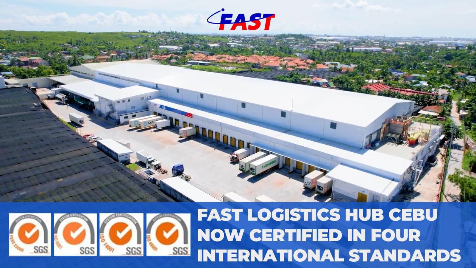 FAST Logistics - FAST has achieved certifications in ISO... | Facebook