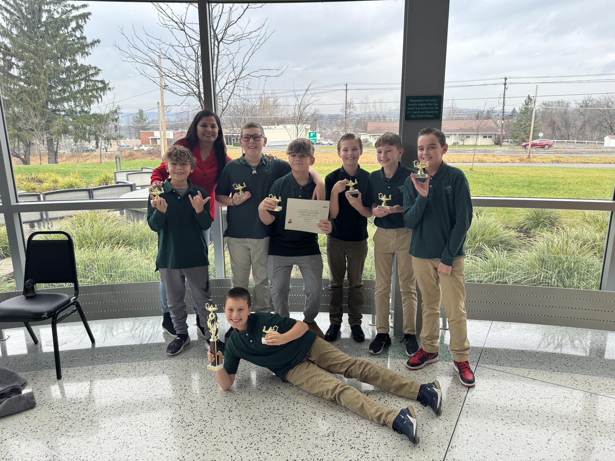 Congratulations to the... - Catholic Schools of Broome County