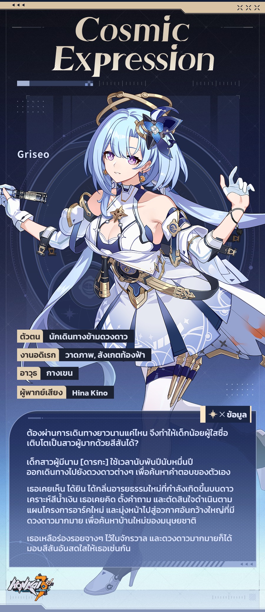 Honkai Impact 3 - ★ ข้อมูลลับ Cosmic Expression #1 ★... | Facebook