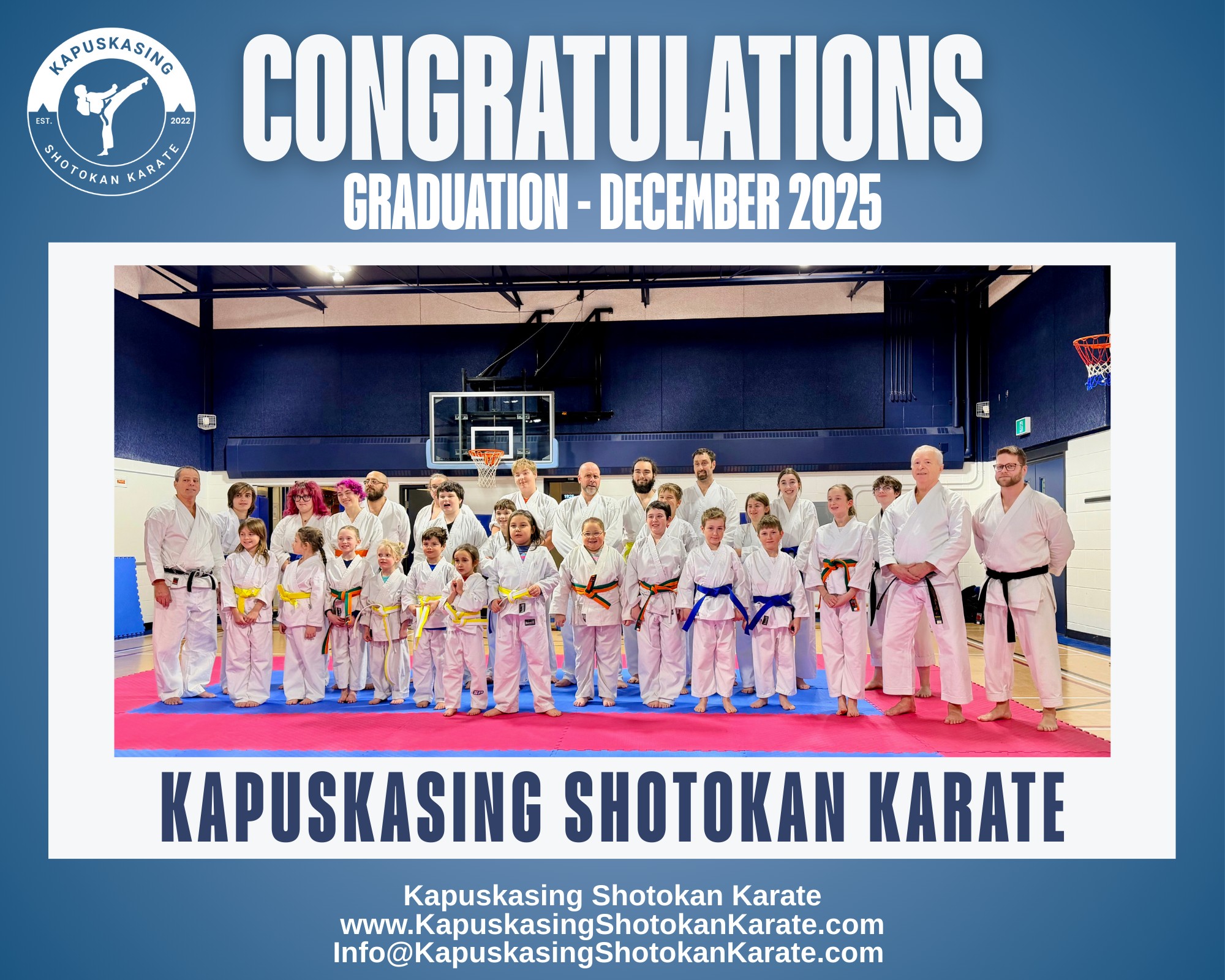 Kapuskasing - Yesterday we proudly held our graduation night at ...