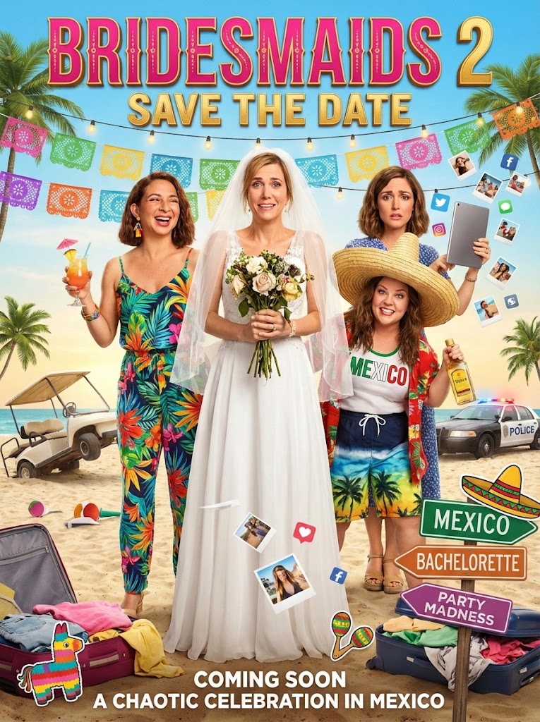 TRUTH - 🎬 Bridesmaids 2: Save the Date (2026) ⭐ Starring: Kristen Wiig ...