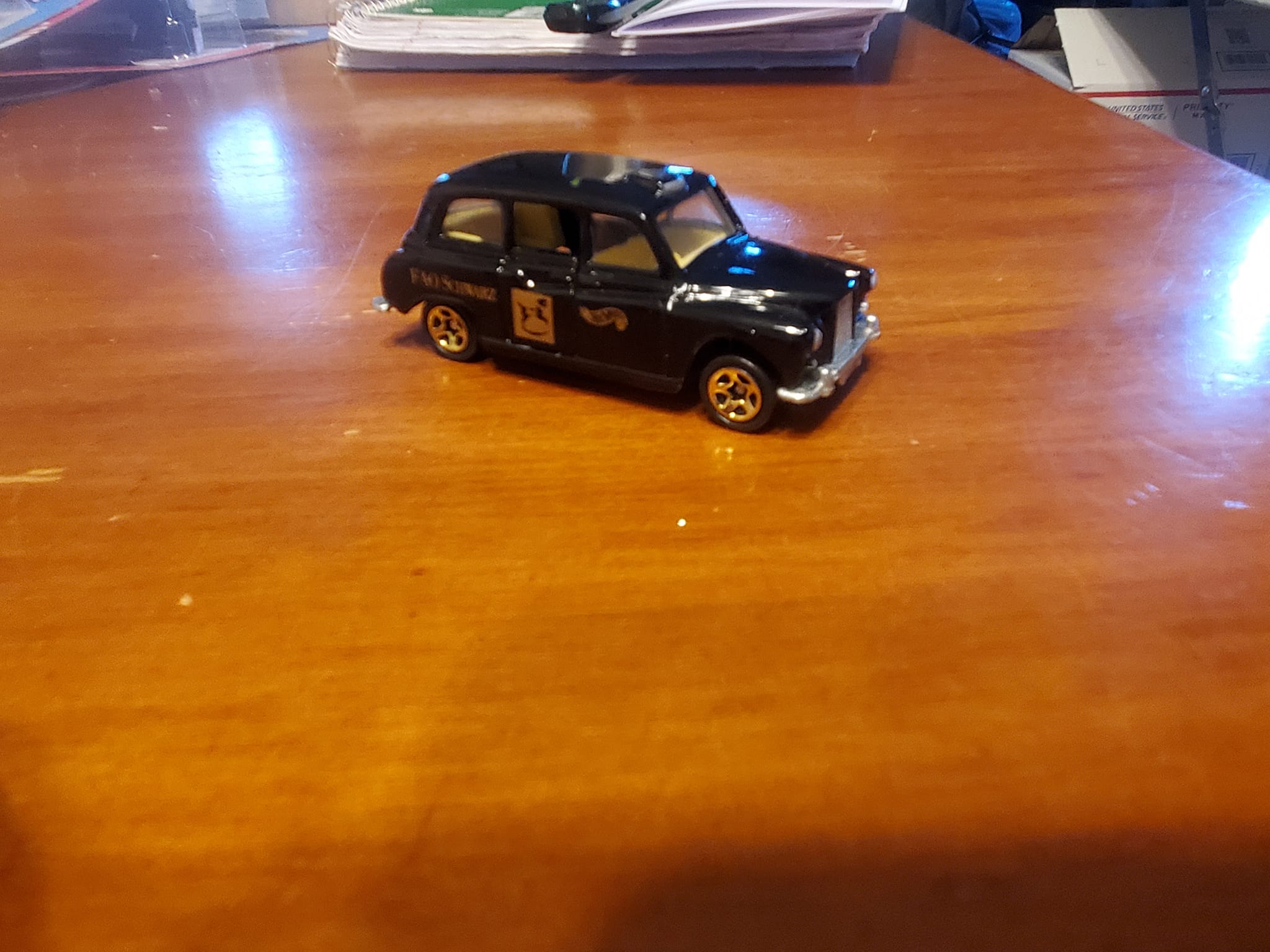 Here is a rare Hot Wheel for you. London Taxi.