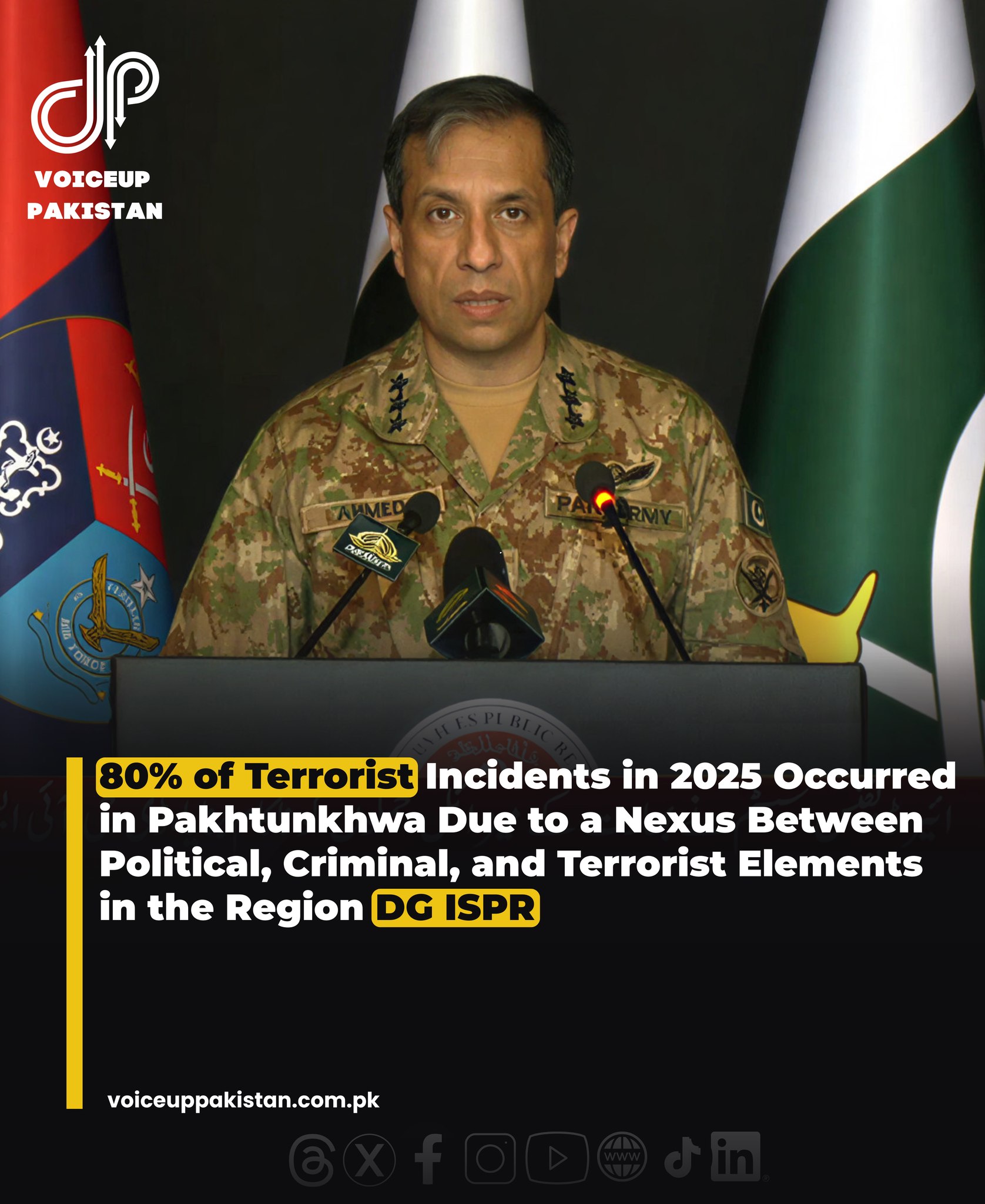 Major General Jawad Riaz has been... - Voiceup Pakistan | Facebook