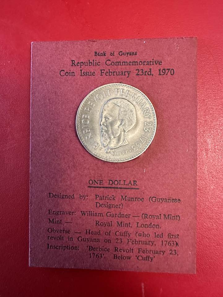 Guyana becoming a republic commemorative coin