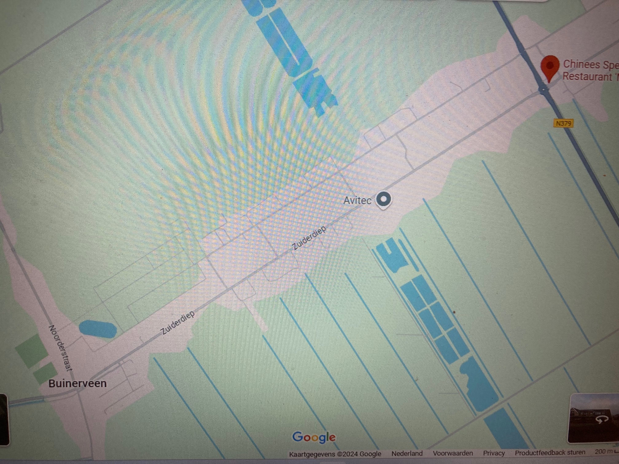 Plaatselijk - Navigatie. In Google Maps staat nu dat het hele ...